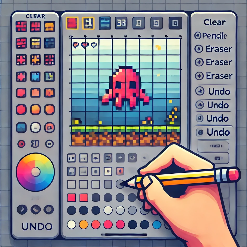 Pixel-Art-Editor Beispiel2
